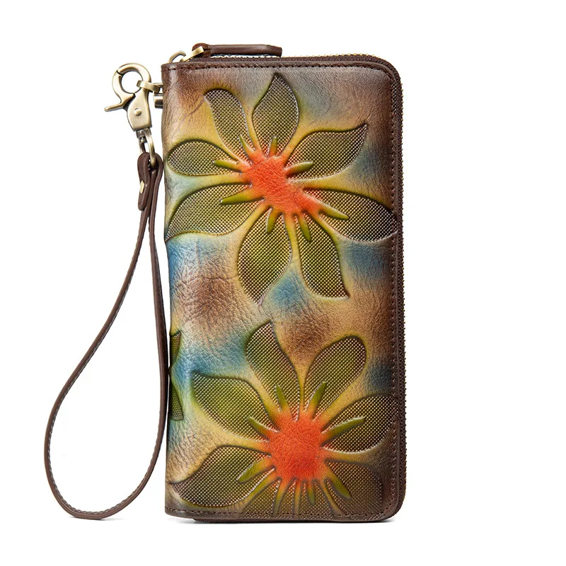 YourSeason Ladies 2021 Retro Embossed Large Clutch Wallet Genuine Leather Female Card Holder Cowhdie Purse Wallets
YourSeason Ladies 2021 Retro Embossed Large Clutch Wallet Genuine Leather Female Card Holder Cowhdie Purse Wallets