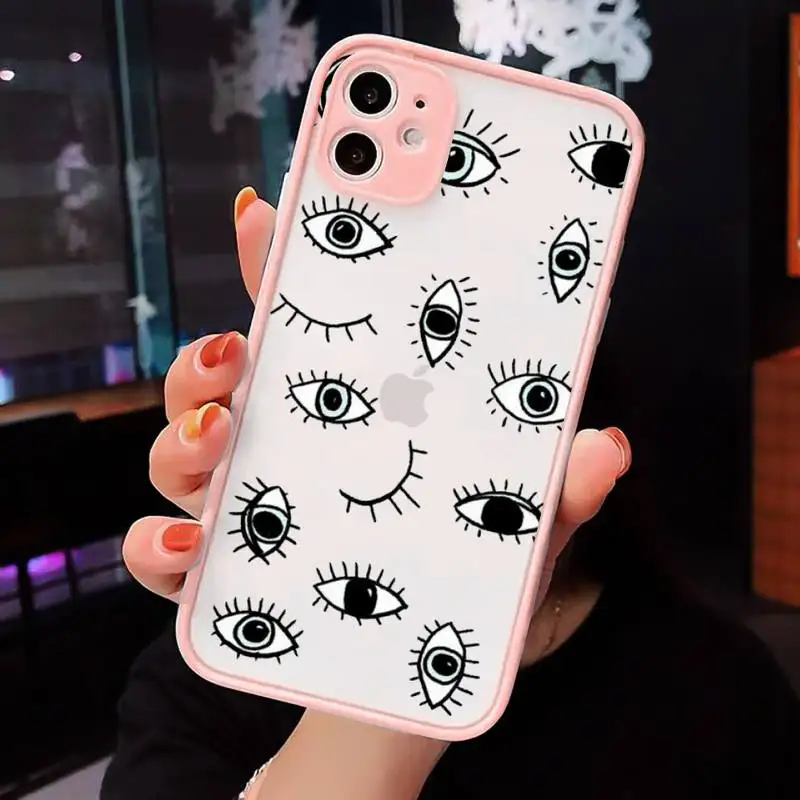 Turkish lucky Blue Evil Eye Abstract Phone Cases matte transparent For iphone 7 8 11 12 plus mini x xs xr pro max cover
Turkish lucky Blue Evil Eye Abstract Phone Cases matte transparent For iphone 7 8 11 12 plus mini x xs xr pro max cover