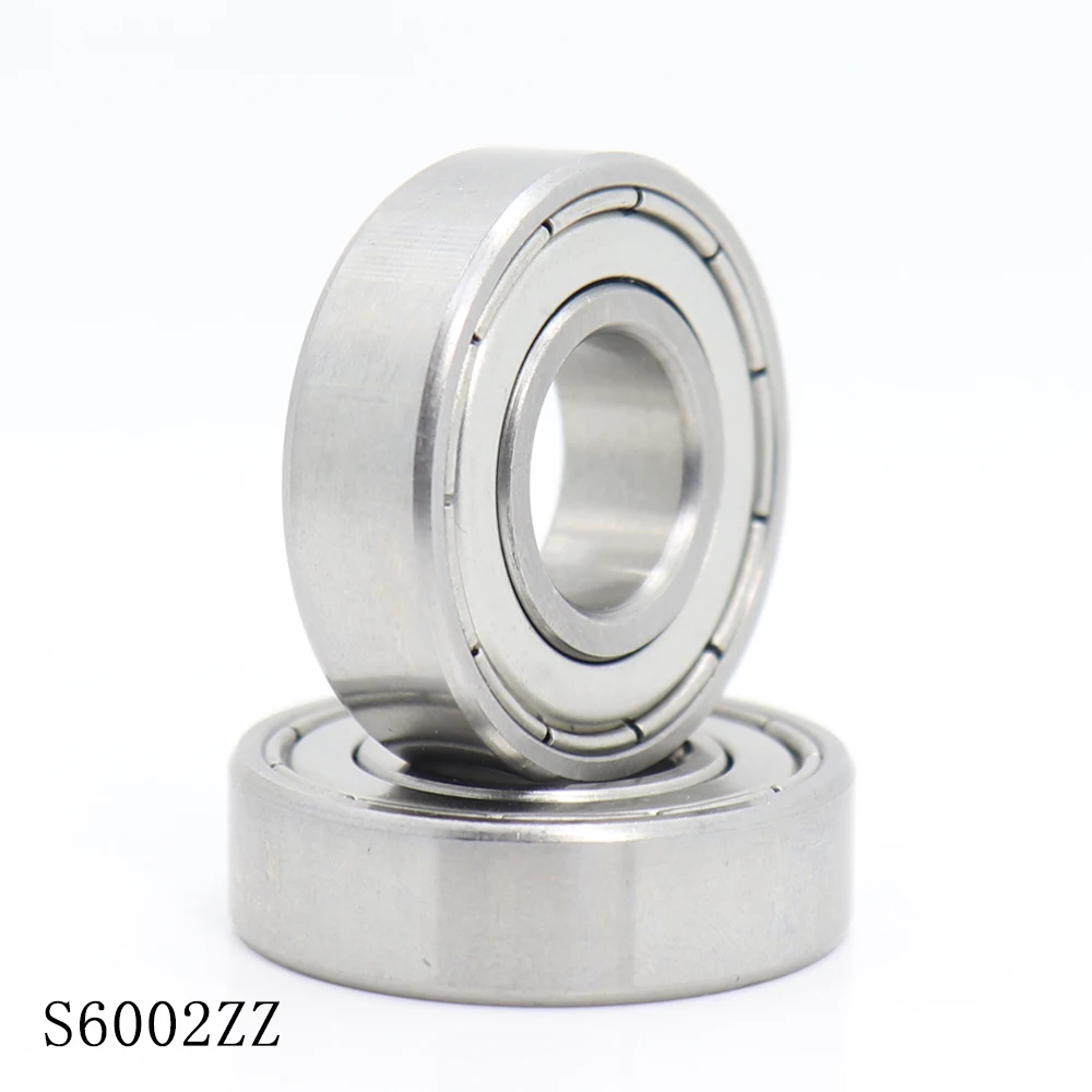 S6002ZZ Bearing 15*32*9 mm ( 10PCS ) ABEC-1 S6002 Z ZZ S 6002 440C Stainless Steel S6002Z Ball Bearings
S6002ZZ Bearing 15*32*9 mm ( 10PCS ) ABEC-1 S6002 Z ZZ S 6002 440C Stainless Steel S6002Z Ball Bearings