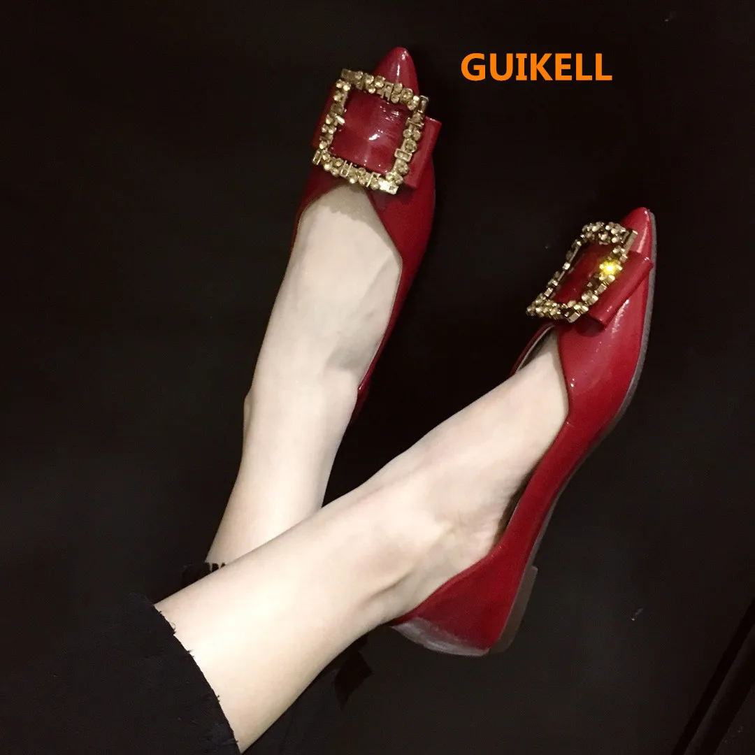 GUIKELL women's trendy pointy ladies' shallow flat shoes single shoes women's summer flat heel shoes
GUIKELL women's trendy pointy ladies' shallow flat shoes single shoes women's summer flat heel shoes