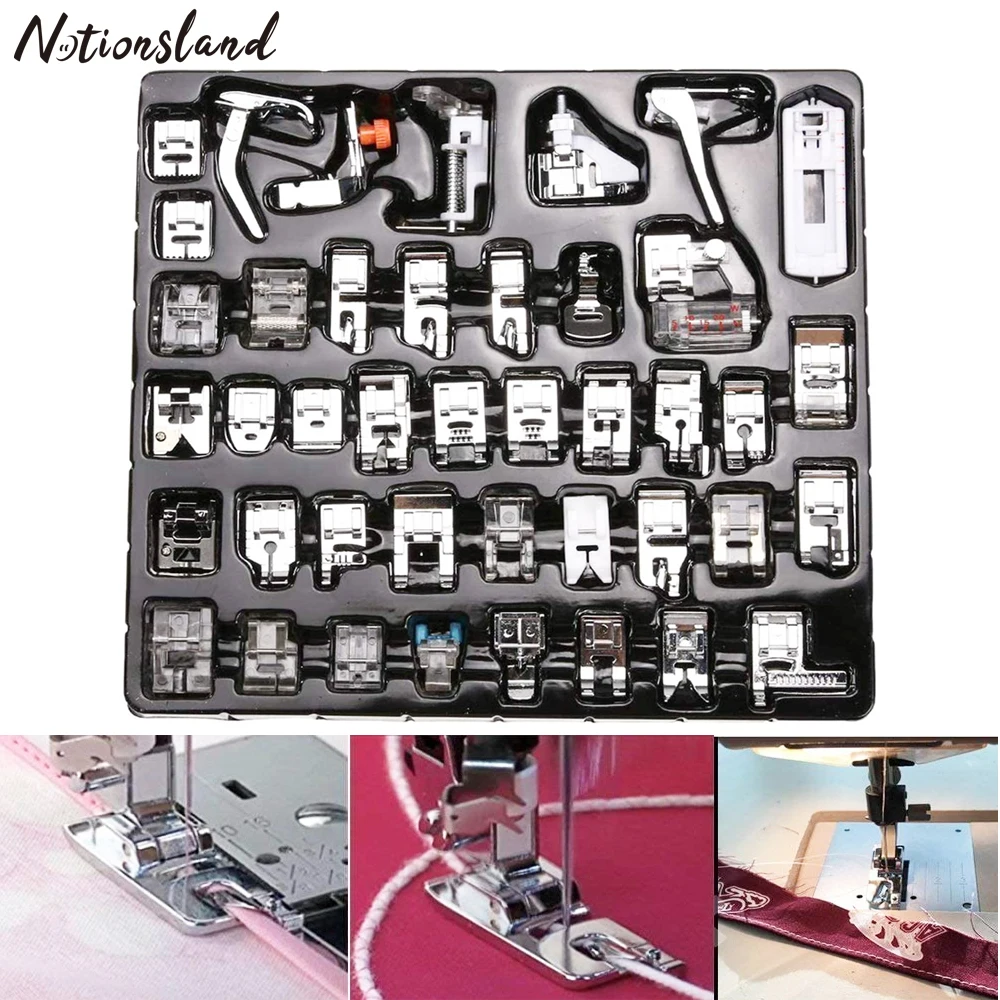 32-72Pcs Domestic Sewing Machine Presser Foot Press for Home Low Shank Sewing Machines Stitch OverLock Zipper Ruler Parts
32-72Pcs Domestic Sewing Machine Presser Foot Press for Home Low Shank Sewing Machines Stitch OverLock Zipper Ruler Parts