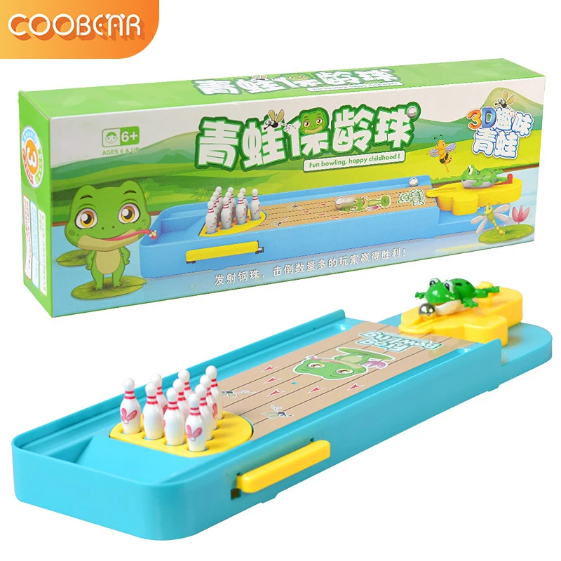 Family Play Mini Desktop Bowling Toy Finger Catapult Set Children Interesting Indoor Cartoon Table Game Kids Developmental Sport
Family Play Mini Desktop Bowling Toy Finger Catapult Set Children Interesting Indoor Cartoon Table Game Kids Developmental Sport