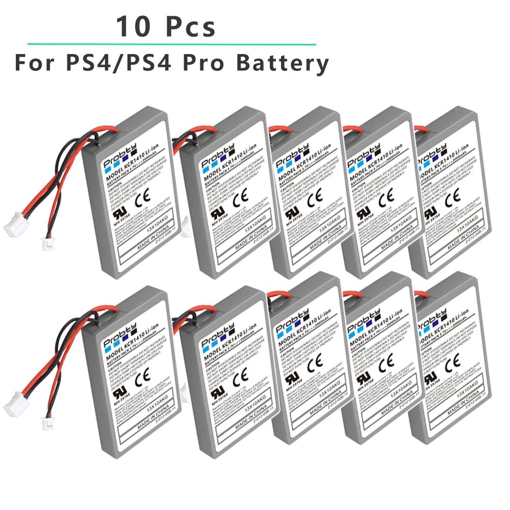 10Pcs For SONY PS4 PS4 PRo slim LIP1522 Dualshock 4 V1 V2 Wireless Controller Playstation GamePad 2000mAh Rechargeable Battery
10Pcs For SONY PS4 PS4 PRo slim LIP1522 Dualshock 4 V1 V2 Wireless Controller Playstation GamePad 2000mAh Rechargeable Battery
