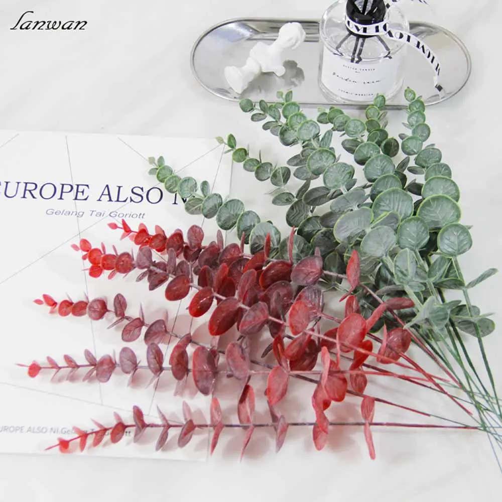 Wedding Decoration Artificial Plants Green Eucalyptus Simulation Bouquet Wedding Flower Wall Leaf Christmas Home Decoration
Wedding Decoration Artificial Plants Green Eucalyptus Simulation Bouquet Wedding Flower Wall Leaf Christmas Home Decoration