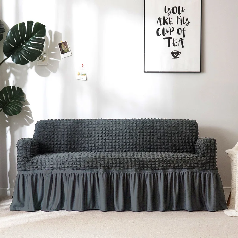 Solid Color Elastic Sofa Cover for Living Room Printed Plaid Stretch Sectional Slipcovers Sofa Couch Cover L Shape
Solid Color Elastic Sofa Cover for Living Room Printed Plaid Stretch Sectional Slipcovers Sofa Couch Cover L Shape