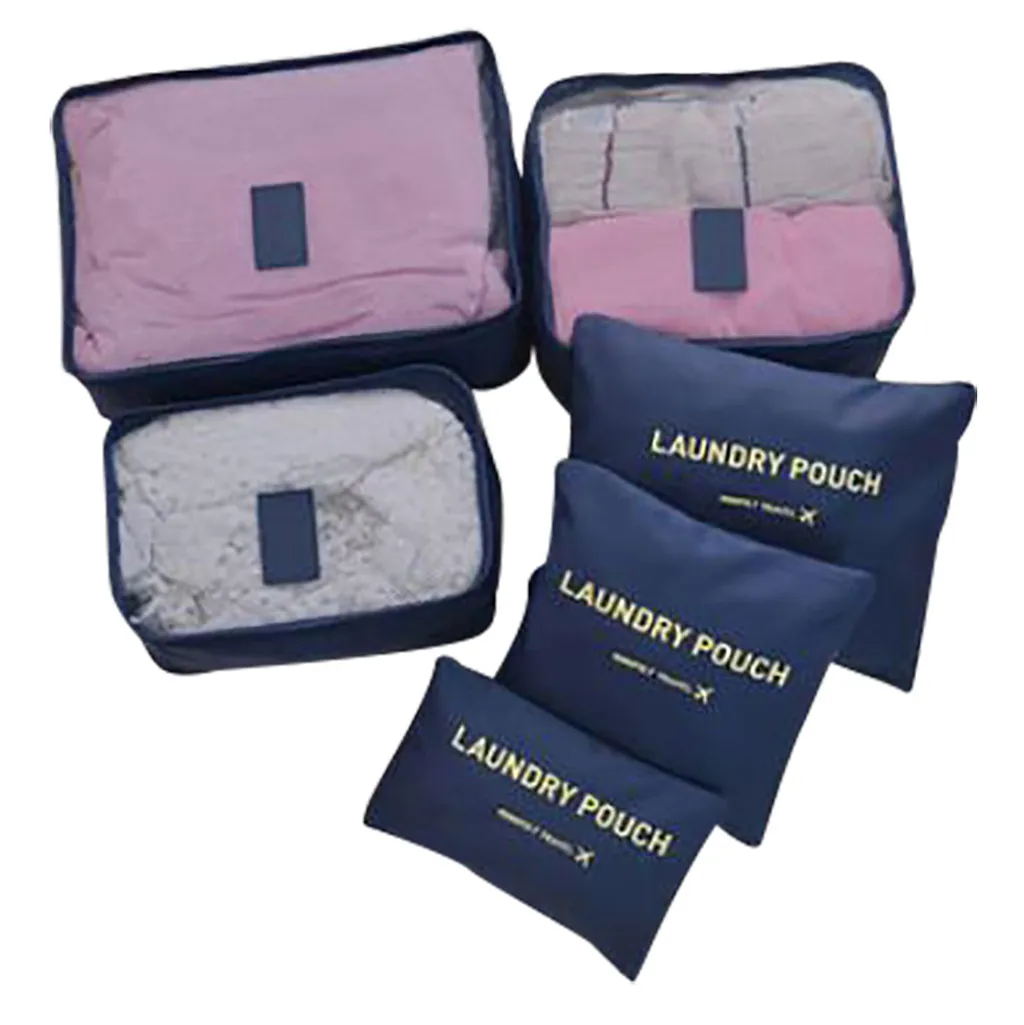 6pc Men/womenTravel Bags Clothes Shoes Underwear Suitcase Organizer Cosmetics Zipper Bag Wardrobe Dufflel Luggage Accessories
6pc Men/womenTravel Bags Clothes Shoes Underwear Suitcase Organizer Cosmetics Zipper Bag Wardrobe Dufflel Luggage Accessories