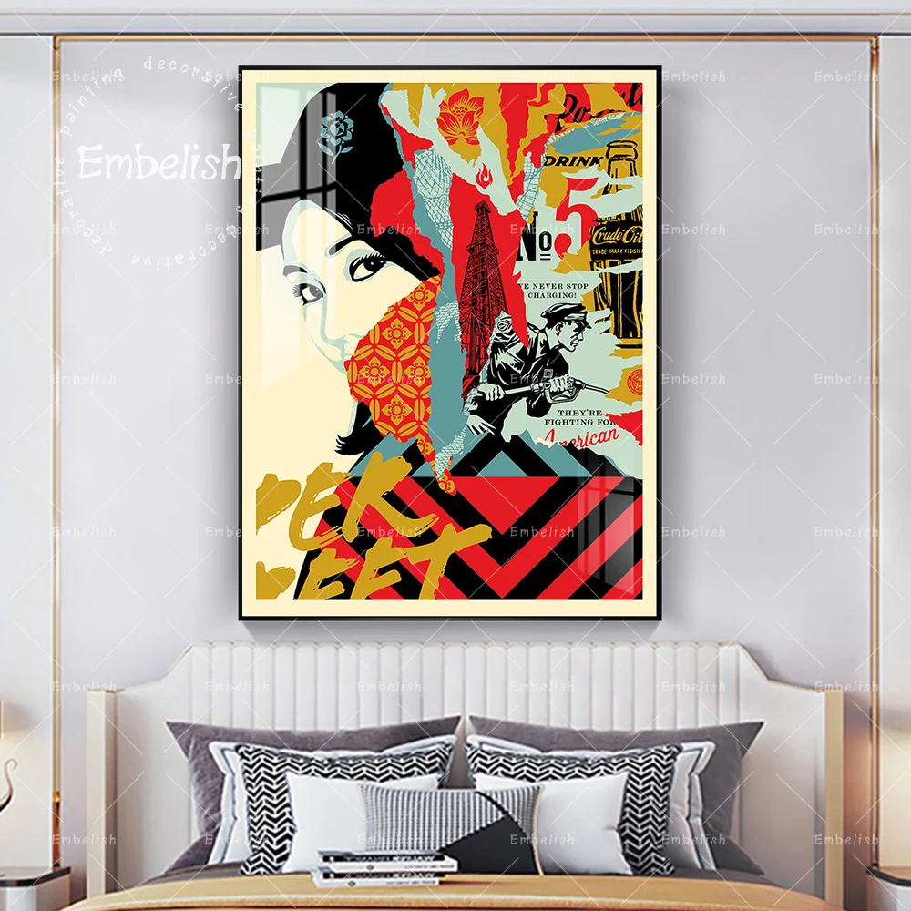 Embelish 1 Pieces Hot Selling Woman Portrait Wall Art Pictures For Home Decoration Modern Posters HD Print On Canvas Paintings
Embelish 1 Pieces Hot Selling Woman Portrait Wall Art Pictures For Home Decoration Modern Posters HD Print On Canvas Paintings