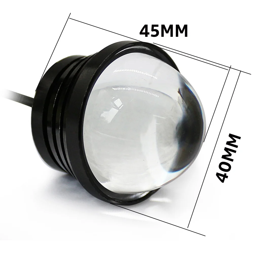 New 2 Pcs Eagle Eye LED Light 12V DRL Daytime Running Light Tail Lights Bulbs Backup Light DIY Car Motor Motorcycle Accessories
New 2 Pcs Eagle Eye LED Light 12V DRL Daytime Running Light Tail Lights Bulbs Backup Light DIY Car Motor Motorcycle Accessories