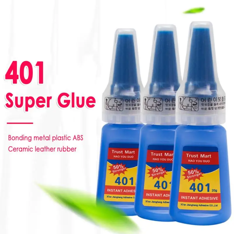 401Rapid Fix Instant Fast Adhesive Bottle Stronger Super Glue Multi-Purpose Handmade Jewelry Stone Quick Dry Universal GlueTSLM1
401Rapid Fix Instant Fast Adhesive Bottle Stronger Super Glue Multi-Purpose Handmade Jewelry Stone Quick Dry Universal GlueTSLM1