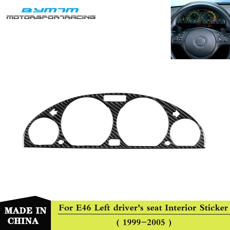 Real Carbon fiber Automotive interior Meter Instrument Decoration Sticker For BMW E46 M3
Real Carbon fiber Automotive interior Meter Instrument Decoration Sticker For BMW E46 M3