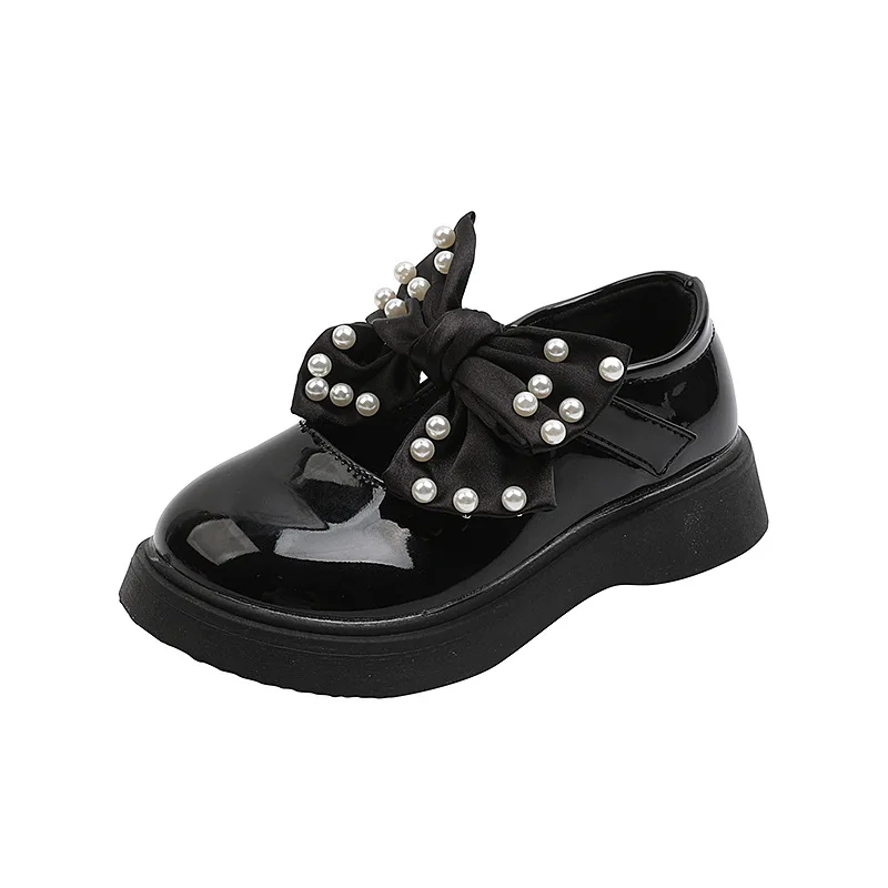 Girls Leather Shoes Princess Shoes Soft Sole Shoes 2022 Autumn New Fashion Pearl Bow-knot Spot Sweet for Party Cute Hot Non-slip
Girls Leather Shoes Princess Shoes Soft Sole Shoes 2022 Autumn New Fashion Pearl Bow-knot Spot Sweet for Party Cute Hot Non-slip