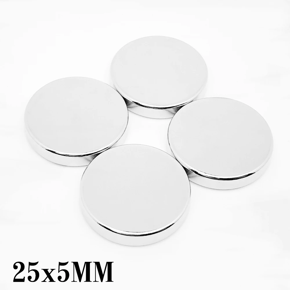 1/2/5/10/15/20PCS 25x5 mm Disc Strong Powerful Magnets N35 Bulk Round Search Magnet 25x5mm Permanent Neodymium Magnet 25*5
1/2/5/10/15/20PCS 25x5 mm Disc Strong Powerful Magnets N35 Bulk Round Search Magnet 25x5mm Permanent Neodymium Magnet 25*5