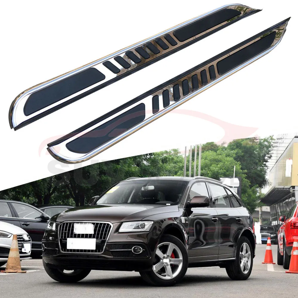 Side step fits for Audi Q5 2018 2019 running board nerf bar 2Pcs left right Aluminium side step side pedal
Side step fits for Audi Q5 2018 2019 running board nerf bar 2Pcs left right Aluminium side step side pedal