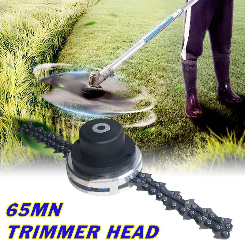 Universal 65Mn Trimmer Head Coil Chain Brush Cutter Garden Grass Trimmer Head Upgraded With Thickening chain For Lawn Mower
Universal 65Mn Trimmer Head Coil Chain Brush Cutter Garden Grass Trimmer Head Upgraded With Thickening chain For Lawn Mower