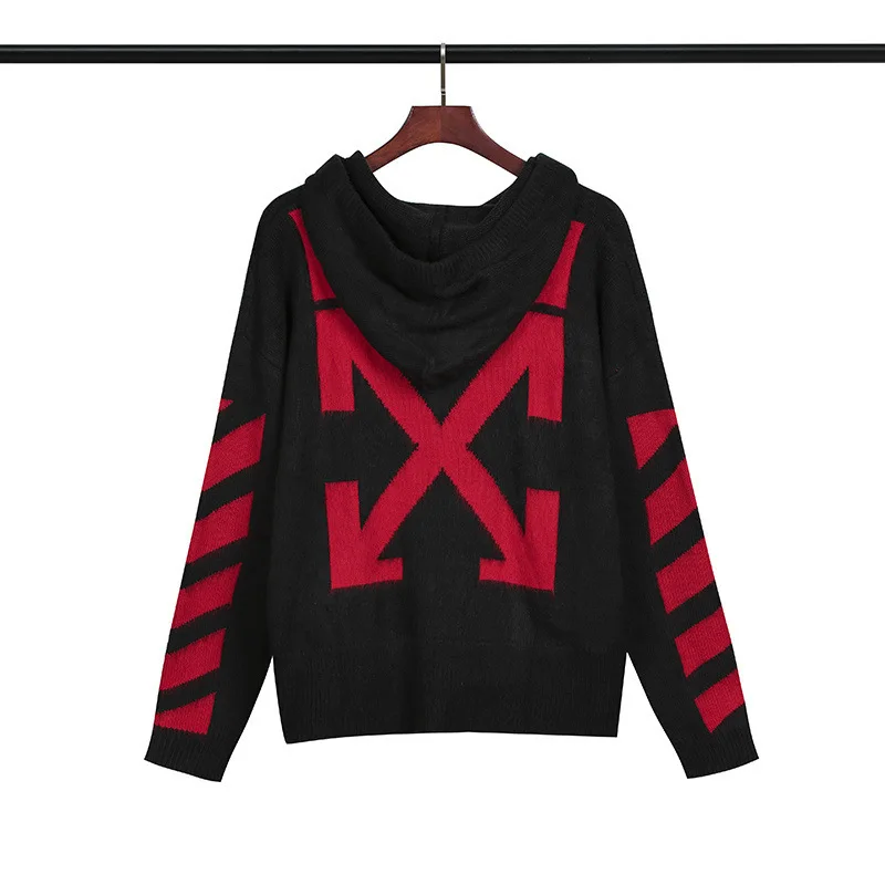 Autumn and winter 2021 new ow cardigan zipper hooded casual Youth Street Fashion Haima sweater
Autumn and winter 2021 new ow cardigan zipper hooded casual Youth Street Fashion Haima sweater