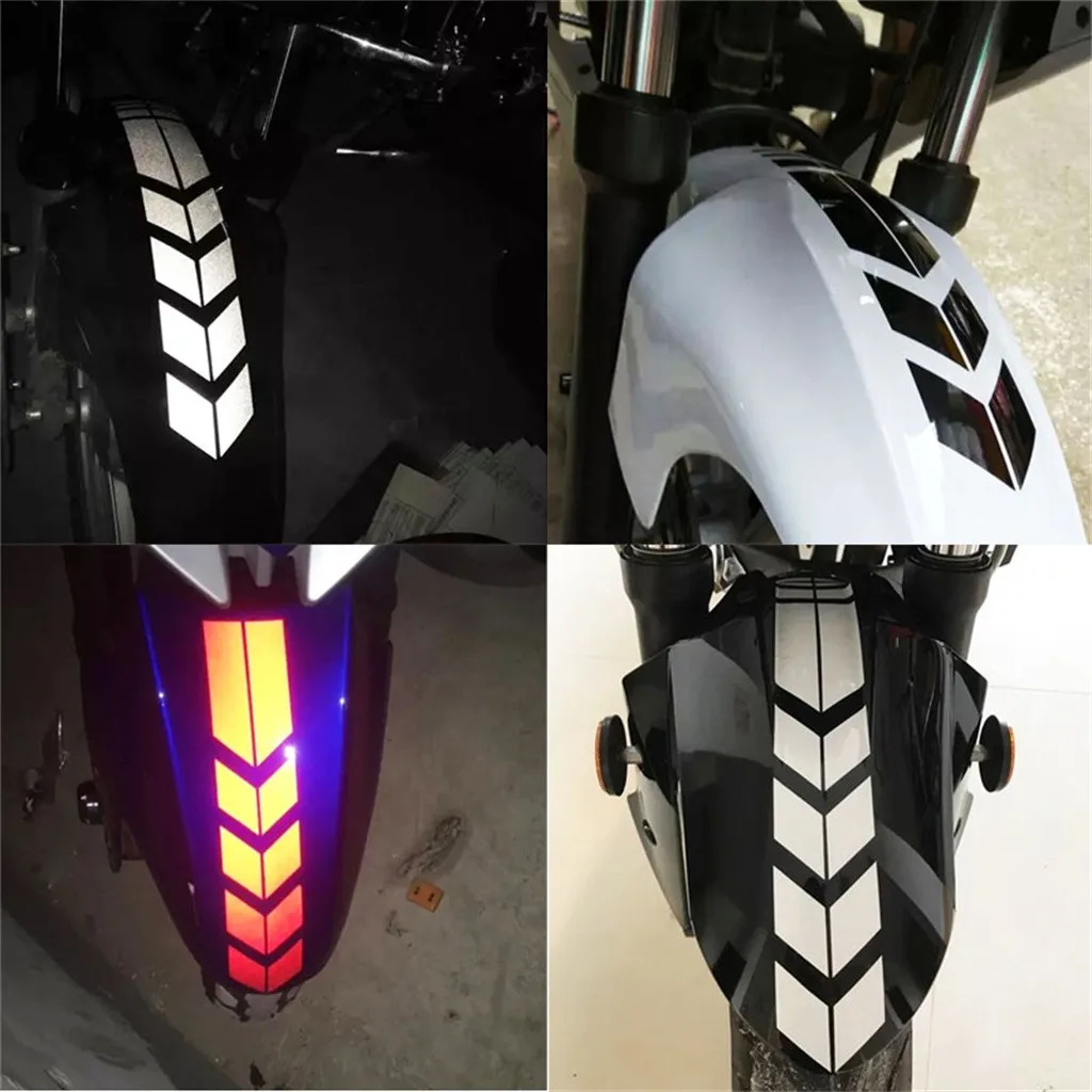 Universal Motorcycle Reflective Stickers Wheel Car Decal on Fender Waterproof Safety Warning Arrow Tape car sticker 34x5cm
Universal Motorcycle Reflective Stickers Wheel Car Decal on Fender Waterproof Safety Warning Arrow Tape car sticker 34x5cm