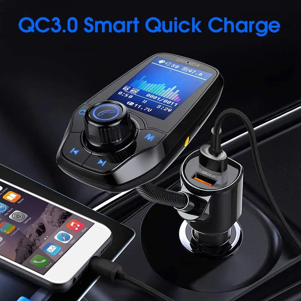 Portable Smart Fast Charger For Large Screen Car Wireless Hands-free Phone Fast Charge 3.0 Charger For Car MP3 Player
Portable Smart Fast Charger For Large Screen Car Wireless Hands-free Phone Fast Charge 3.0 Charger For Car MP3 Player
