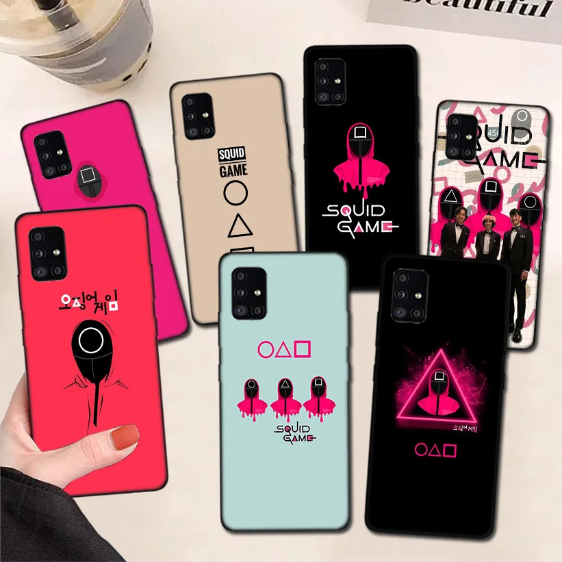 Korean Hot Movies Squid Game Phone Case For Samsung Galaxy A51 A71 A50 A70 A81 A91 A30 A40 A20E A10S A7 A8 A9 Cover Coque Funda
Korean Hot Movies Squid Game Phone Case For Samsung Galaxy A51 A71 A50 A70 A81 A91 A30 A40 A20E A10S A7 A8 A9 Cover Coque Funda
