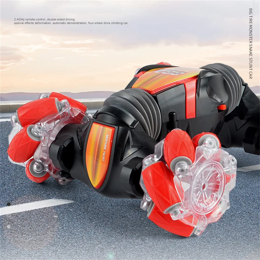 Electric Remote Car Mini Gesture Sensing Twisted Car Toy Drifting Stunt Double-Sided Off-Road Car Toy Model Gift For Children
Electric Remote Car Mini Gesture Sensing Twisted Car Toy Drifting Stunt Double-Sided Off-Road Car Toy Model Gift For Children