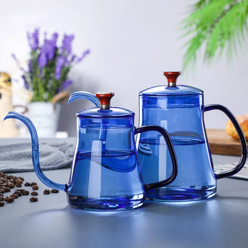 The new stained glass coffee hand-washing pot can be directly fired coffee fine mouth pot long mouth hot water hanging ear pot
The new stained glass coffee hand-washing pot can be directly fired coffee fine mouth pot long mouth hot water hanging ear pot