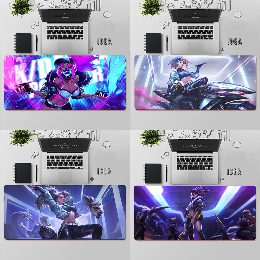League of Legends Akali Gaming Mouse Pad Large Mouse Pad PC Gamer Computer Mouse Mat Big Mousepad Keyboard Desk Mat Mause Pad
League of Legends Akali Gaming Mouse Pad Large Mouse Pad PC Gamer Computer Mouse Mat Big Mousepad Keyboard Desk Mat Mause Pad