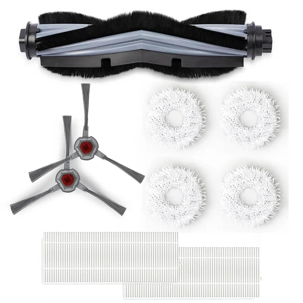 Roller Main Brush Filter Side Brush Mop Cloth Set For ECOVACS X7 Vacuum Cleaner Replacement Accessories Home Appliance Parts
Roller Main Brush Filter Side Brush Mop Cloth Set For ECOVACS X7 Vacuum Cleaner Replacement Accessories Home Appliance Parts