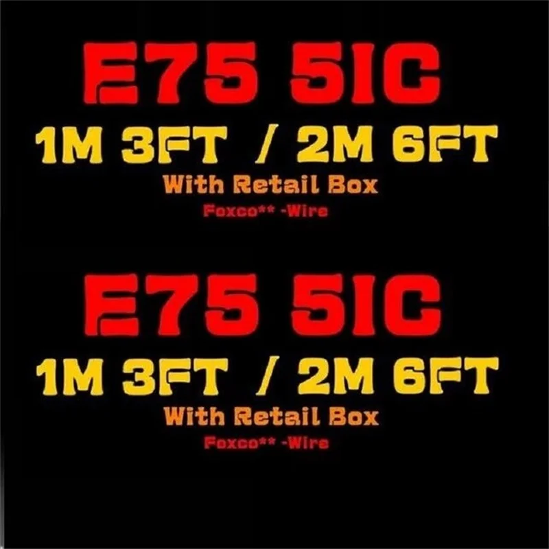500pcs/lot 1M 3FT 2M 6FT E75 Chip 5IC USB Fast Quick Charger Data Sync Cable For I 6 7 8 plus x xr pro max With Retail BoX
500pcs/lot 1M 3FT 2M 6FT E75 Chip 5IC USB Fast Quick Charger Data Sync Cable For I 6 7 8 plus x xr pro max With Retail BoX