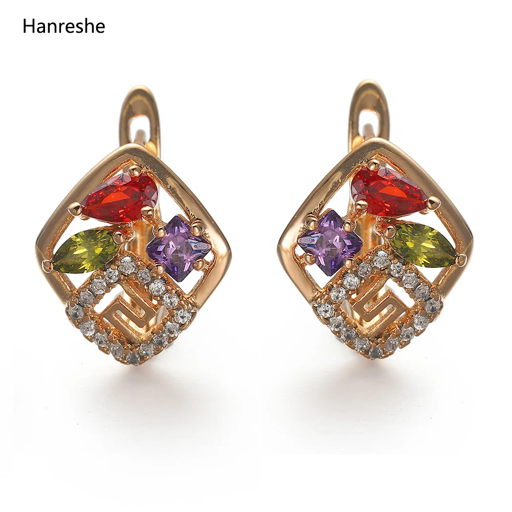 Hanreshe Exquisite Stud Earrings Punk Jewelry Party Natural Zircon Stud Earrings Cute Crystal Small Earrings Women Gift
Hanreshe Exquisite Stud Earrings Punk Jewelry Party Natural Zircon Stud Earrings Cute Crystal Small Earrings Women Gift