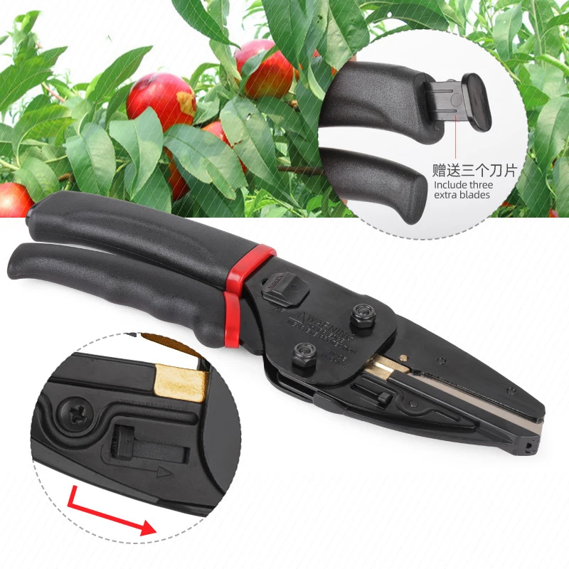 Professional Garden Scissors Grafting Tool Fruit Tree Pruning Shears Bonsai Pruners Garden Shears Secateurs Easy Pruners
Professional Garden Scissors Grafting Tool Fruit Tree Pruning Shears Bonsai Pruners Garden Shears Secateurs Easy Pruners
