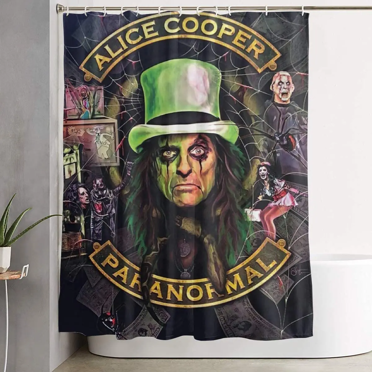 Alice Cooper Stylish and Perfect Shower Curtain
Alice Cooper Stylish and Perfect Shower Curtain