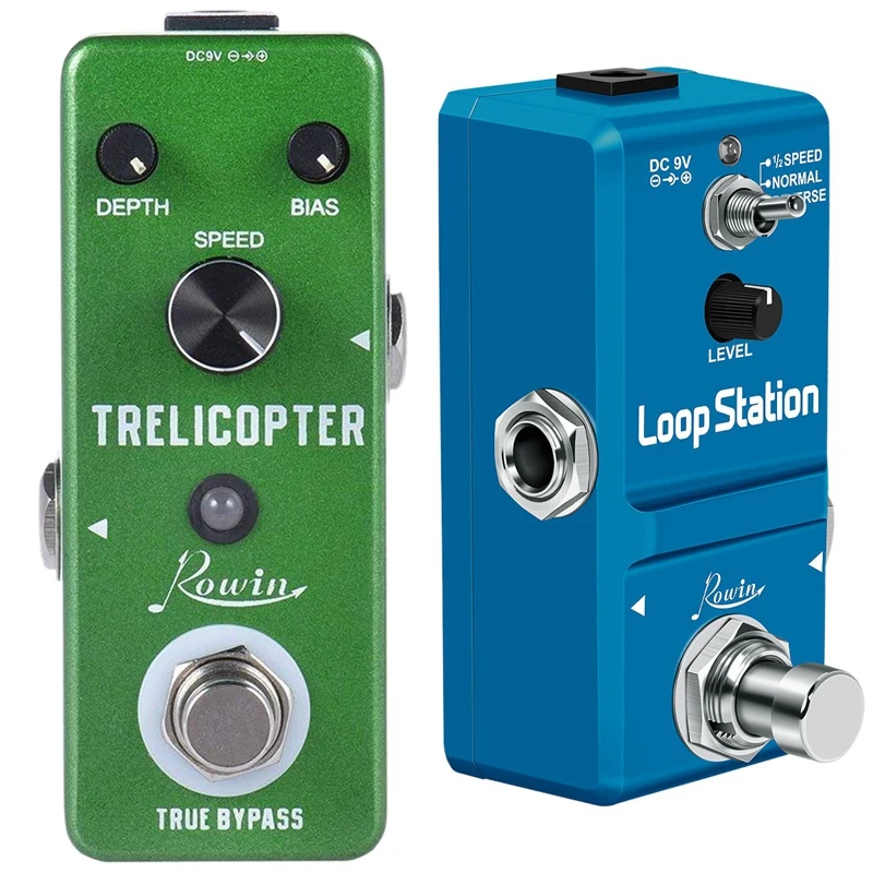 Trelicopter Effects Guitar Tremolo Pedal & LN-332AS Loop Station Looper Guitar Effects Pedal
Trelicopter Effects Guitar Tremolo Pedal & LN-332AS Loop Station Looper Guitar Effects Pedal