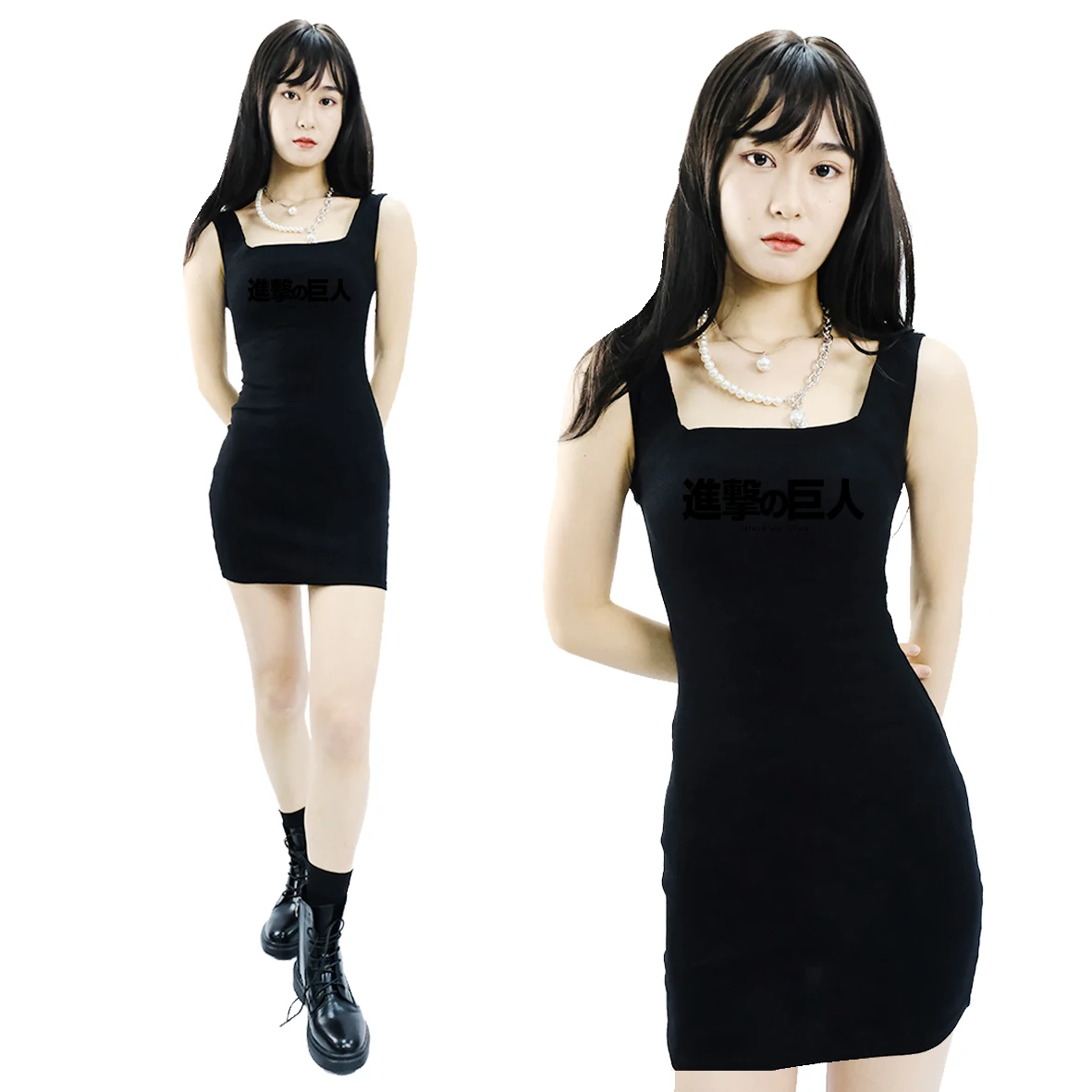 2021 Attack on Titan Anime Aesthetics Print Dresses for Women Girl Sleeveless Spaghetti Strap Beach Midi Dresses Dress Vestidos
2021 Attack on Titan Anime Aesthetics Print Dresses for Women Girl Sleeveless Spaghetti Strap Beach Midi Dresses Dress Vestidos