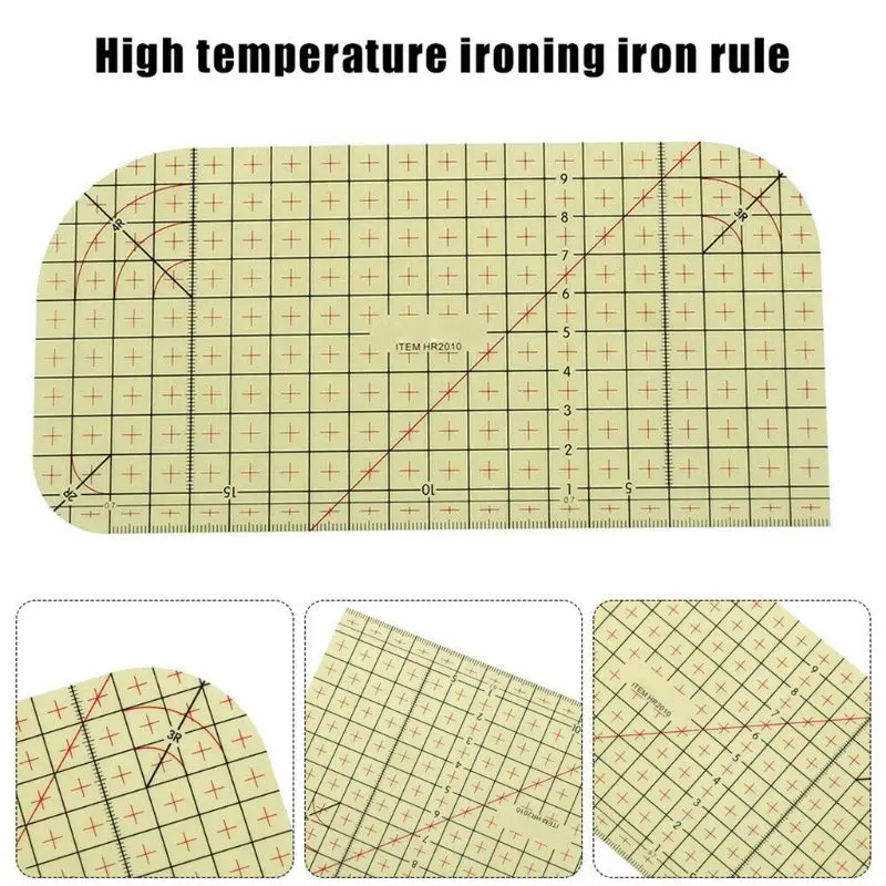 Ironing Ruler Measuring Tool Hot Patchwork Tailor Craft Cloth Cutting Rulers DIY Sewing Tools
Ironing Ruler Measuring Tool Hot Patchwork Tailor Craft Cloth Cutting Rulers DIY Sewing Tools