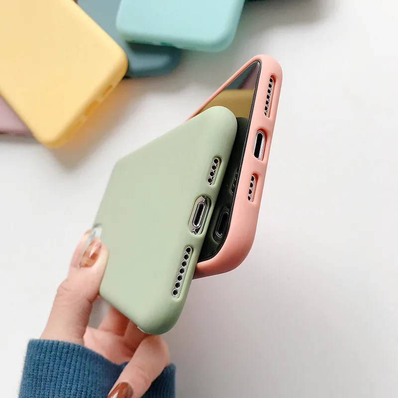 Niceking Candy Color Phone Case For iPhone 11 Pro XS MAX XR X Simple Soft Silicone TPU Case Case For iPhone 6 6s 7 8 Plus Case
Niceking Candy Color Phone Case For iPhone 11 Pro XS MAX XR X Simple Soft Silicone TPU Case Case For iPhone 6 6s 7 8 Plus Case
