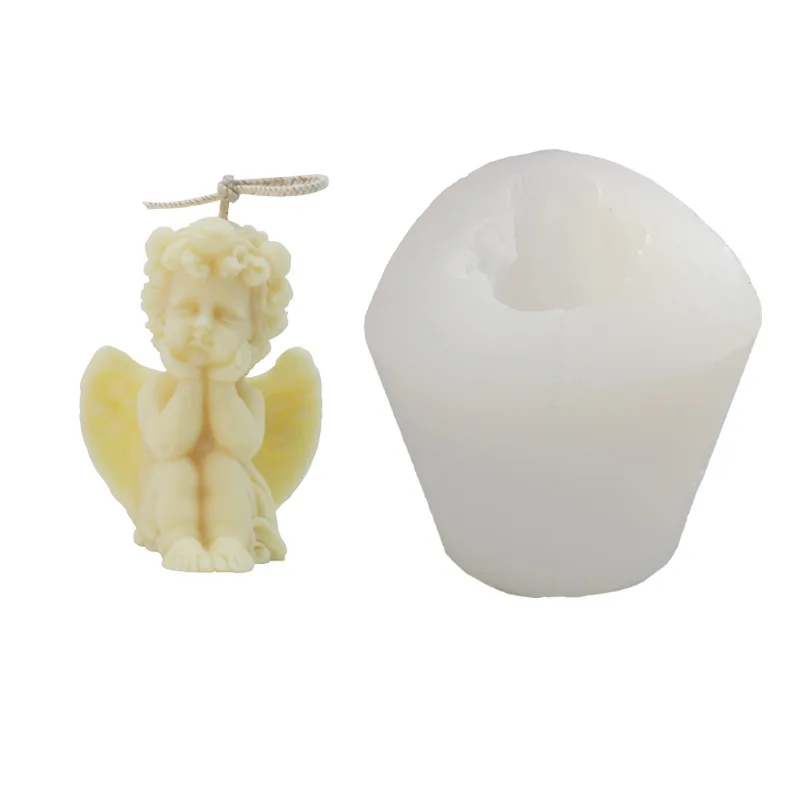 Cupid Little Angel Aromatherapy Candle Mold Diy Cake Party Decoration Plaster Baking Silicone Mould Molds Candle Making Supplies
Cupid Little Angel Aromatherapy Candle Mold Diy Cake Party Decoration Plaster Baking Silicone Mould Molds Candle Making Supplies