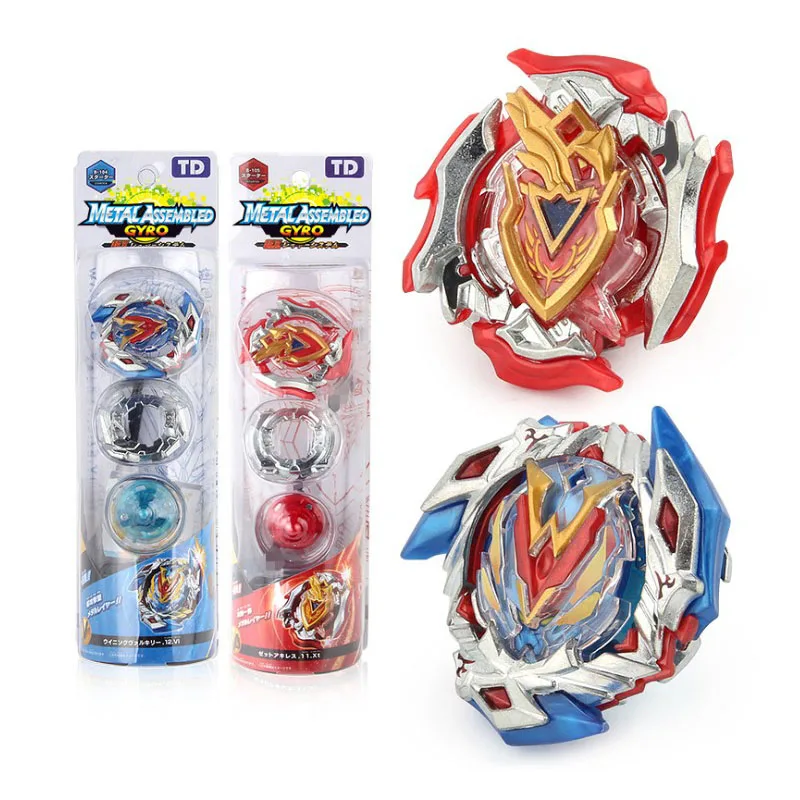 

B-X TOUPIE BURST BEYBLADE Turbo Gyroscope Toys Super Z Series B104 b105 Boom Spin Gyro B192 With Small Pull Ruler Launcher