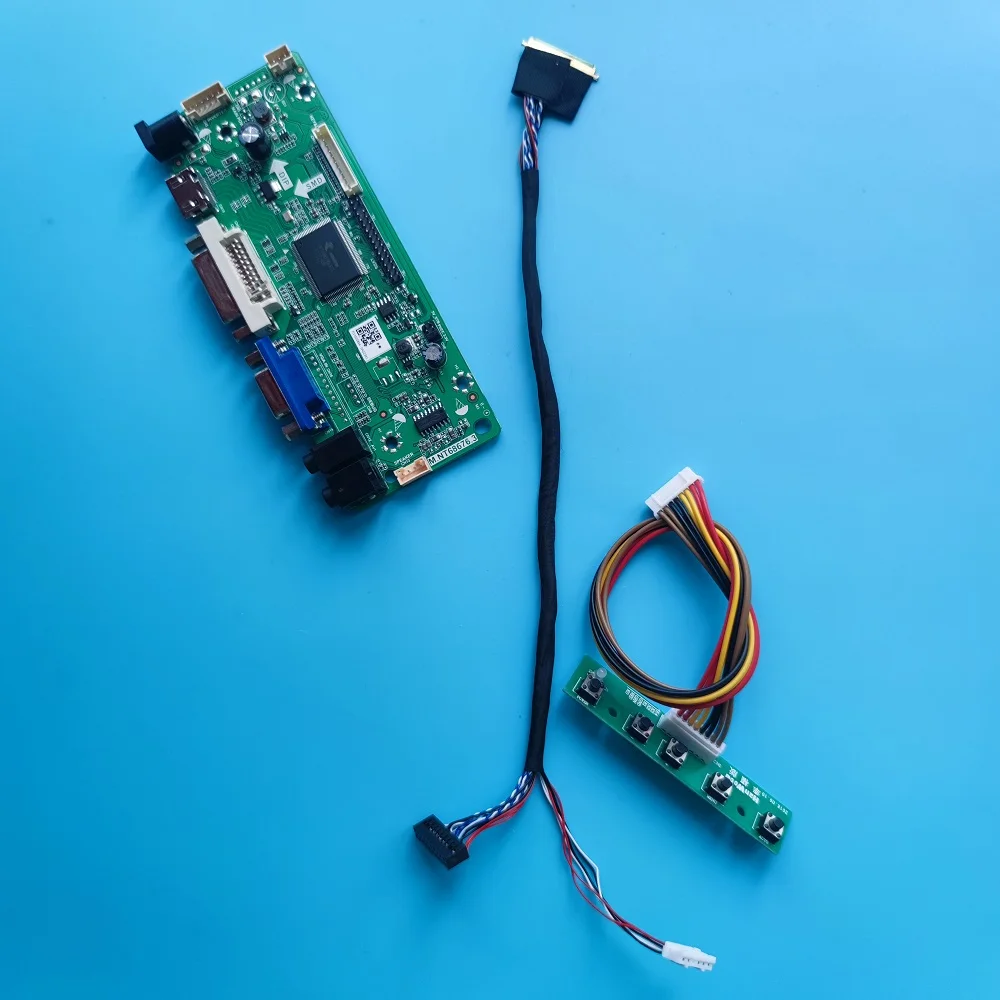 Комплект для фото/TLD1 DVI M.NT68676 VGA экран панель монитора 1366X768 LED LCD 40pin LVDS плата контроллера 13,3"
Комплект для фото/TLD1 DVI M.NT68676 VGA экран панель монитора 1366X768 LED LCD 40pin LVDS плата контроллера 13,3"