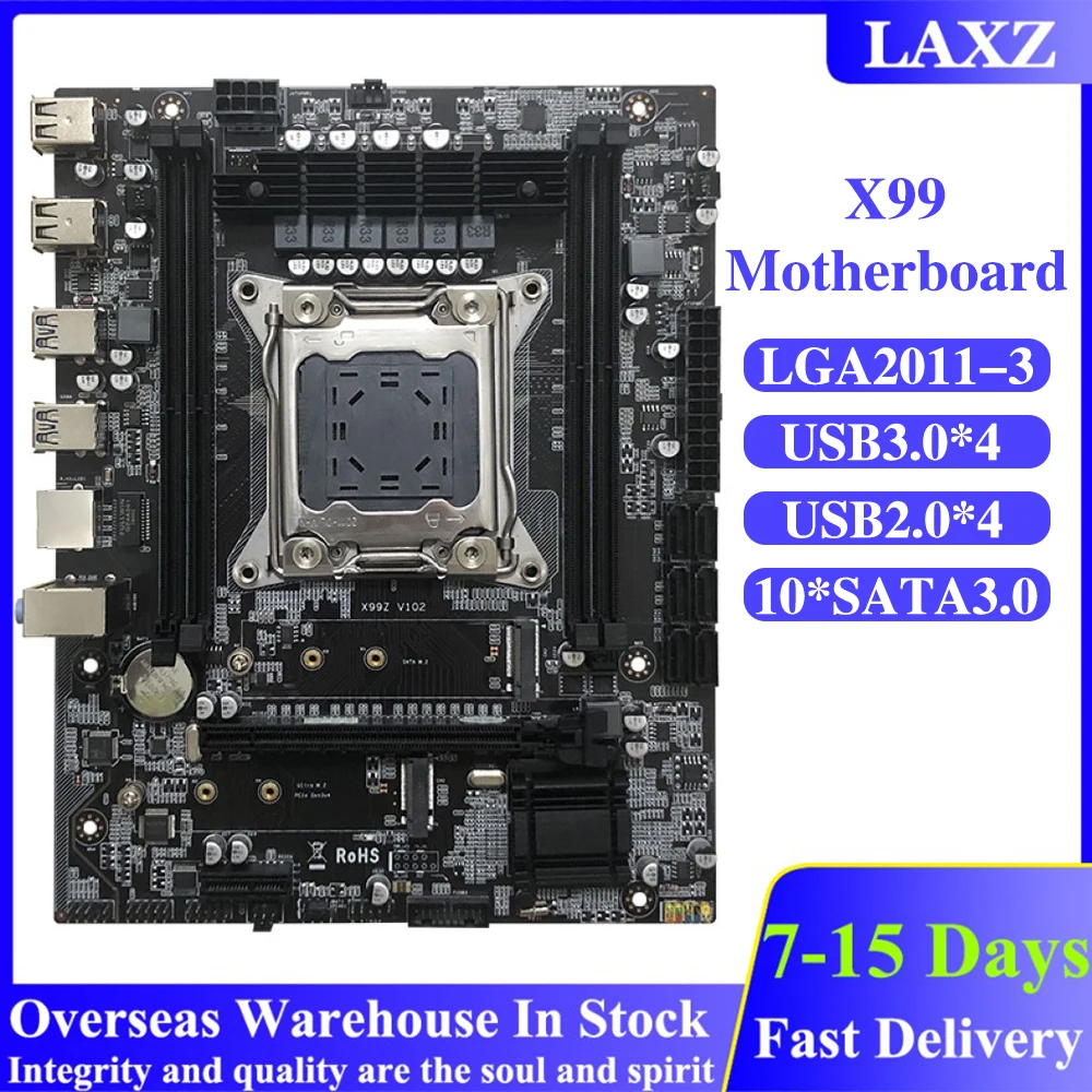 Материнская плата X99 для настольного компьютера 10 * SATA3.0 8 * USB слот LGA 2011-3 USB3.0 NVME M.2 SSD четырехканальная DDR4 64 Гб ОЗУ материнская плата
Материнская плата X99 для настольного компьютера 10 * SATA3.0 8 * USB слот LGA 2011-3 USB3.0 NVME M.2 SSD четырехканальная DDR4 64 Гб ОЗУ материнская плата