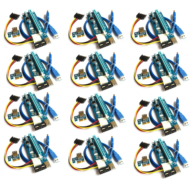 60 см 4 Pin USB3.0 кабель для майнинга 12 шт. PCI-E Экспресс-приведенный в действие переходная карта 1X для 16X расширитель Riser карта
60 см 4 Pin USB3.0 кабель для майнинга 12 шт. PCI-E Экспресс-приведенный в действие переходная карта 1X для 16X расширитель Riser карта