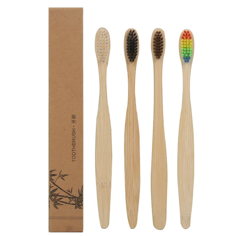 1pcs Bamboo Charcoal Toothbrush Wooden Handle Eco Friendly Tooth Cleaning Brush Soft Bristles Oral Care Manual Teethbrush
1pcs Bamboo Charcoal Toothbrush Wooden Handle Eco Friendly Tooth Cleaning Brush Soft Bristles Oral Care Manual Teethbrush