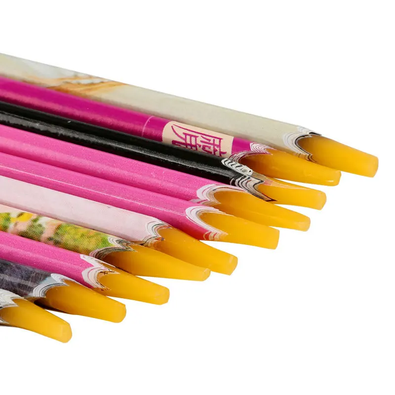 2pcs Wax Dotting Pen Rhinestone Picker Tools Crayon Picking Up Pencil Nail Art Manicure Dotting Tool Random Color
2pcs Wax Dotting Pen Rhinestone Picker Tools Crayon Picking Up Pencil Nail Art Manicure Dotting Tool Random Color