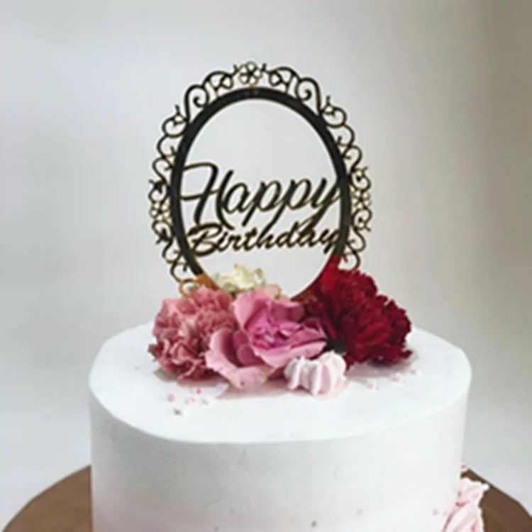 Happy Birthday Cake Topper Gold Silver Black Hand writing Acrylic Cake Topper Dessert Decoration for Birthday Party Lovely Gifts
Happy Birthday Cake Topper Gold Silver Black Hand writing Acrylic Cake Topper Dessert Decoration for Birthday Party Lovely Gifts