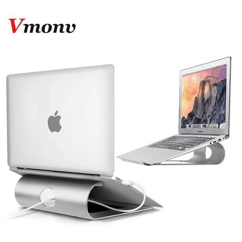 Vmonv Aluminum Tablet Laptop Holder Stand for Macbook Air Pro Retina 11 12 13 15 Inch Notebook Laptop Cooling Pad Cooler Bracket
Vmonv Aluminum Tablet Laptop Holder Stand for Macbook Air Pro Retina 11 12 13 15 Inch Notebook Laptop Cooling Pad Cooler Bracket