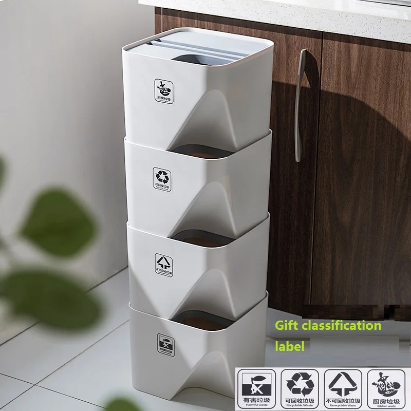 Bathroom Car Kitchen Trash Can Recycle Bin Stacked Sorting Trash Bin Household Dry And Wet Separation Waste Bin Rubbish Bin 1 PC
Bathroom Car Kitchen Trash Can Recycle Bin Stacked Sorting Trash Bin Household Dry And Wet Separation Waste Bin Rubbish Bin 1 PC