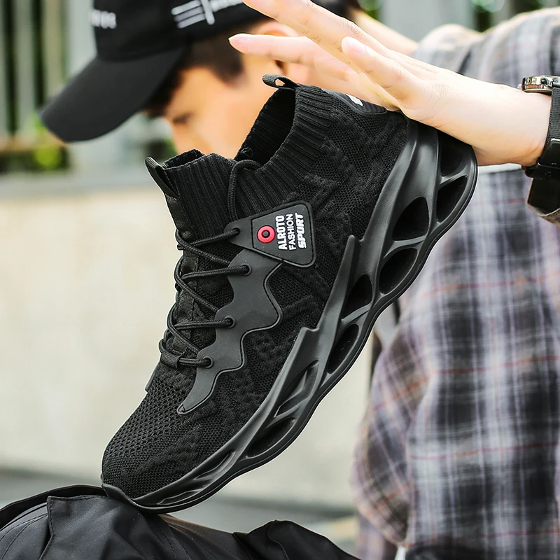 Men Sneakers Black Mesh Breathable Running Sport Shoes Male Lace Up Non-slip Men Low Athletic Sneakers Casual Mens Shoes Lace-Up
Men Sneakers Black Mesh Breathable Running Sport Shoes Male Lace Up Non-slip Men Low Athletic Sneakers Casual Mens Shoes Lace-Up