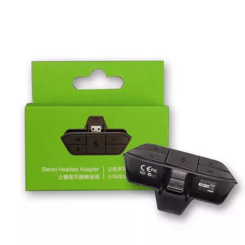 1X Black Stereo Headset Adapter Headphone Converter For Microsoft Xbox One Controller Wireless Game Controller Headset Adapter
1X Black Stereo Headset Adapter Headphone Converter For Microsoft Xbox One Controller Wireless Game Controller Headset Adapter