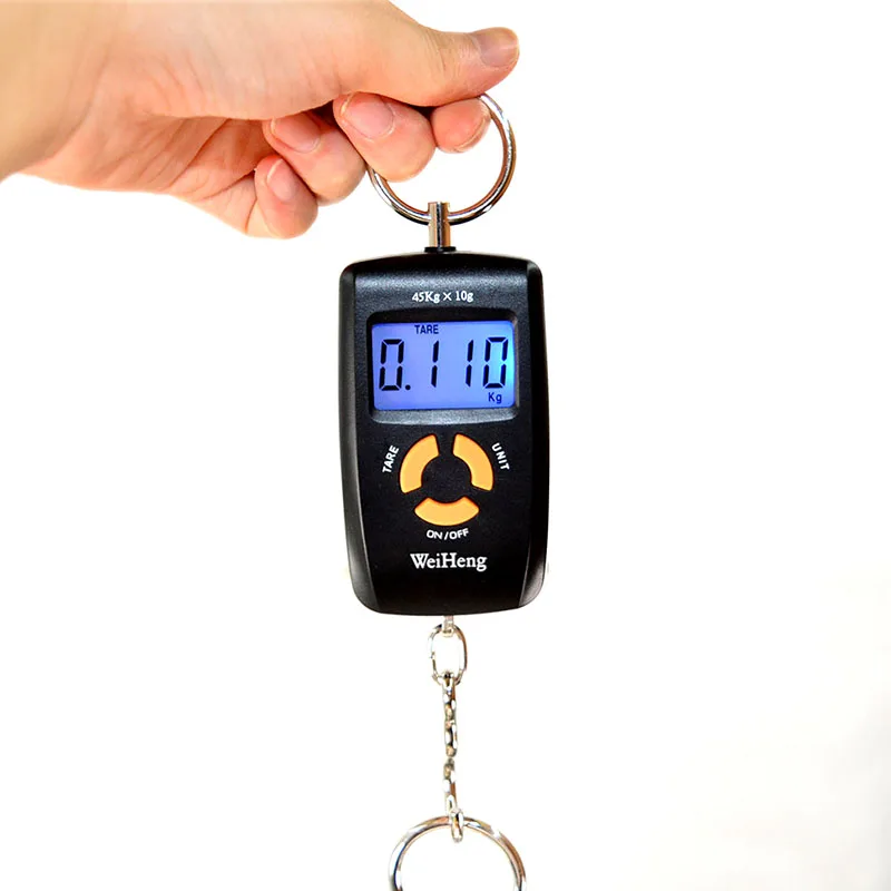 Mini Hanging Scale 45Kg/5g Portable Travel Suitcase Scale Weight Balance Electronic Weighting Fish Hook Hanging Scale Kg Lb
Mini Hanging Scale 45Kg/5g Portable Travel Suitcase Scale Weight Balance Electronic Weighting Fish Hook Hanging Scale Kg Lb
