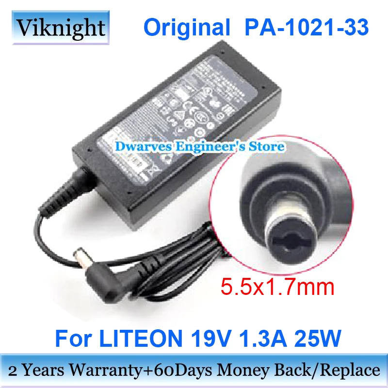 

Original PA-1021-33 19V 1.3A 25W AC Adapter Charger For LITEON L21327061591 PA-1021-33 AC Adapters Power Supply