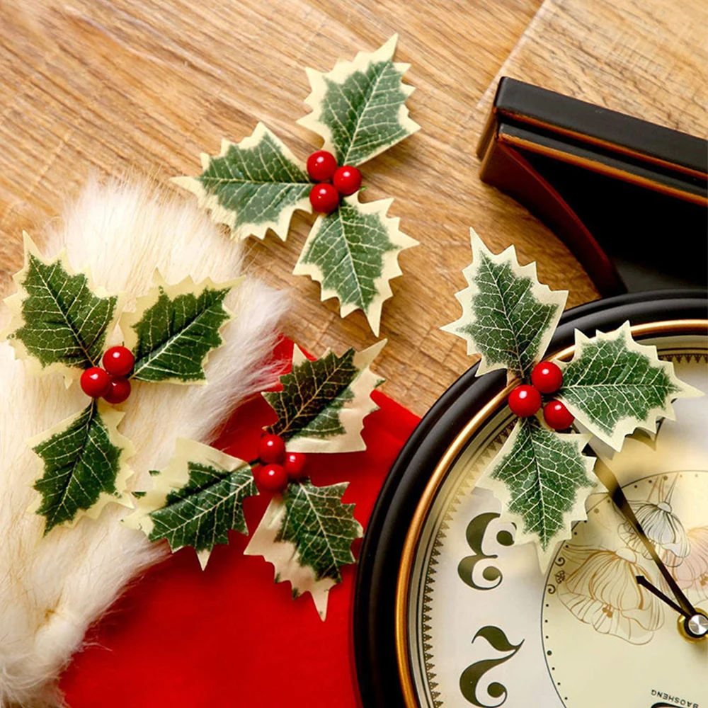 10pcs Silk Flower Artificial Leaf Leaves Artificial Holly Berries Red Cherry Little Fruits Artificial Plant Xmas Gift Pack Decor
10pcs Silk Flower Artificial Leaf Leaves Artificial Holly Berries Red Cherry Little Fruits Artificial Plant Xmas Gift Pack Decor