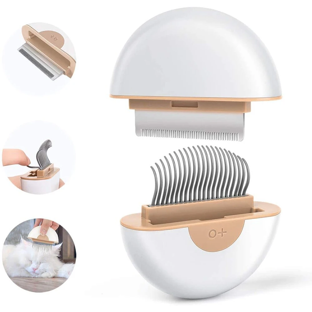 Pet Shell Comb Stainless Steel Cat Hair Remover Brush 2 in 1 Pet Grooming Hair Supplies Cat Brush Dogs Massage Shedding Tool
Pet Shell Comb Stainless Steel Cat Hair Remover Brush 2 in 1 Pet Grooming Hair Supplies Cat Brush Dogs Massage Shedding Tool